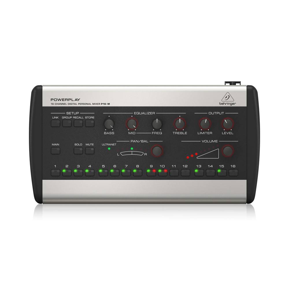 BEHRINGER P16M 16Channel Digital Personal InEar Monitor Mixer (P16M